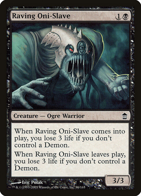 Raving Oni-Slave - Saviors of Kamigawa Magic card