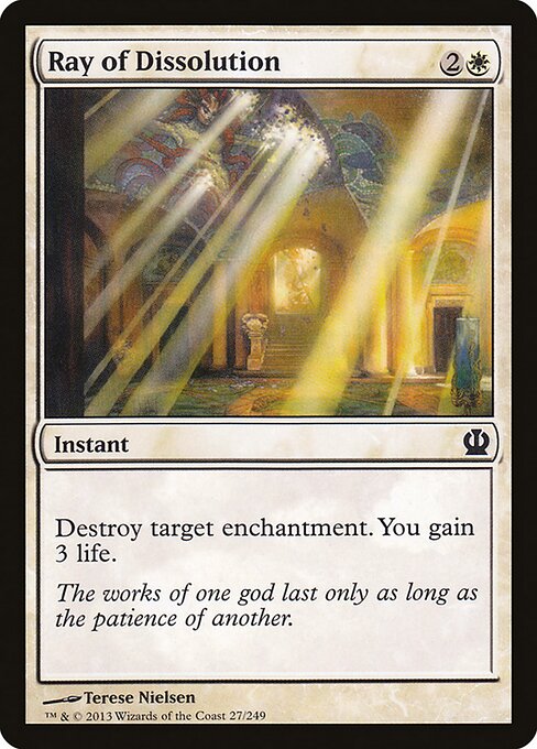 Ray of Dissolution - Theros Magic card