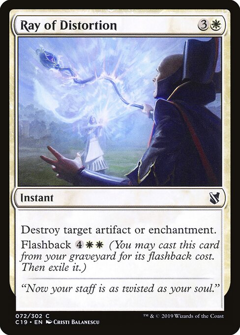 Ray of Distortion - Commander 2019 Magic card