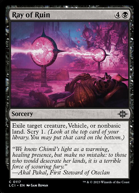 Ray of Ruin - The Lost Caverns of Ixalan Magic card