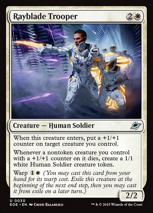 Rayblade Trooper - Edge of Eternities Magic card