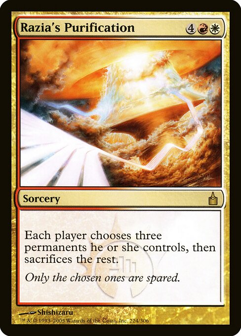 Razia's Purification - Ravnica: City of Guilds Magic card