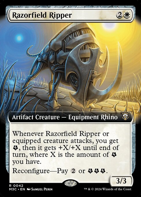 Razorfield Ripper - Modern Horizons 3 Commander Magic card