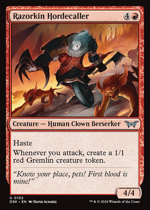 Razorkin Hordecaller art by David Álvarez