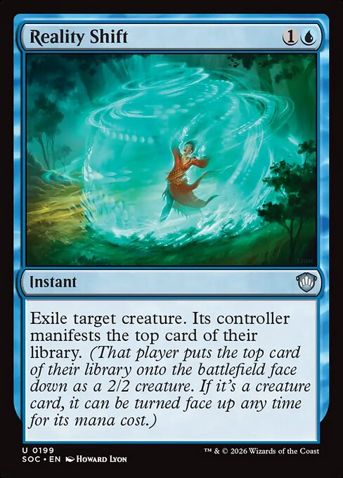 Reality Shift - Secrets of Strixhaven Commander Magic card