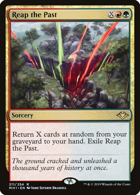 Reap the Past - Modern Horizons Magic card