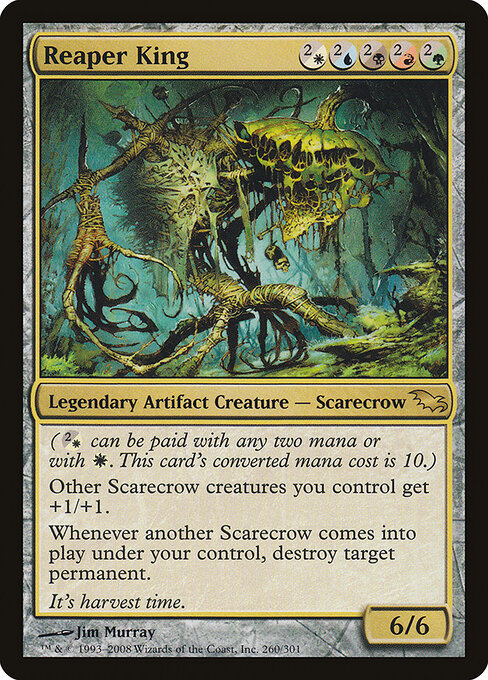 Reaper King - Shadowmoor (#260) - Illustrated by Jim Murray - Magic: The Gathering Card