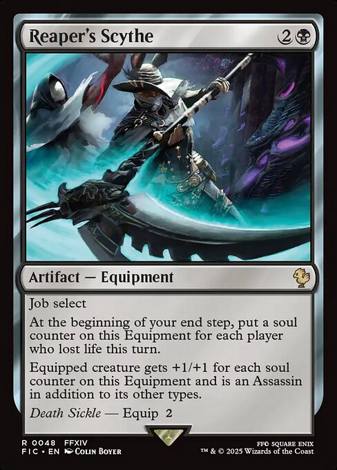Reaper's Scythe - Final Fantasy Commander Magic card