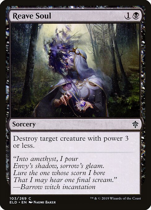Reave Soul - Throne of Eldraine Magic card