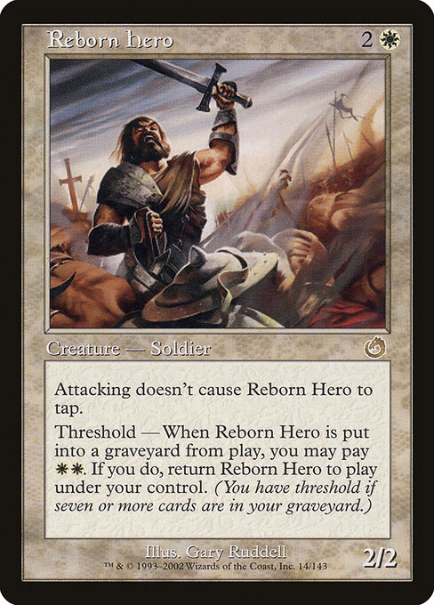 Reborn Hero - Torment Magic card