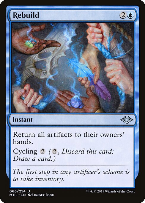 Rebuild - Modern Horizons Magic card