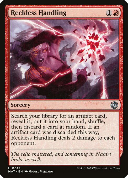 Reckless Handling - March of the Machine: The Aftermath Magic card
