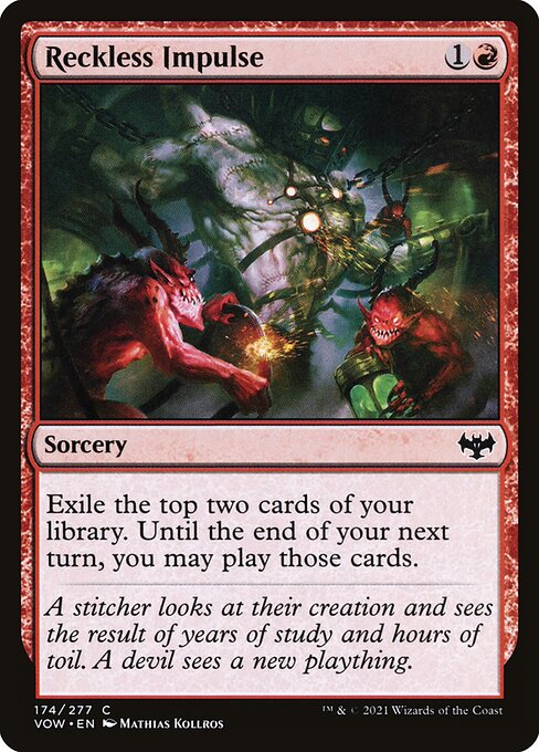Reckless Impulse - Innistrad: Crimson Vow Magic card