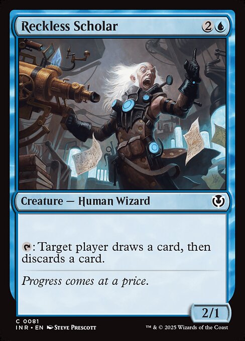 Reckless Scholar - Innistrad Remastered Magic card