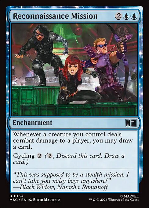 Reconnaissance Mission - Marvel Super Heroes Commander Magic card