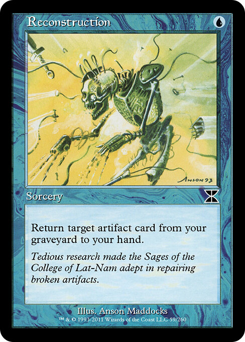 Reconstruction - Masters Edition IV Magic card