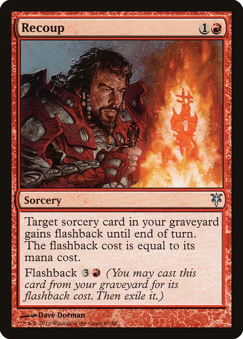 Recoup - Duel Decks: Sorin vs. Tibalt (#63) - Illustrated by Dave Dorman - Magic: The Gathering Card
