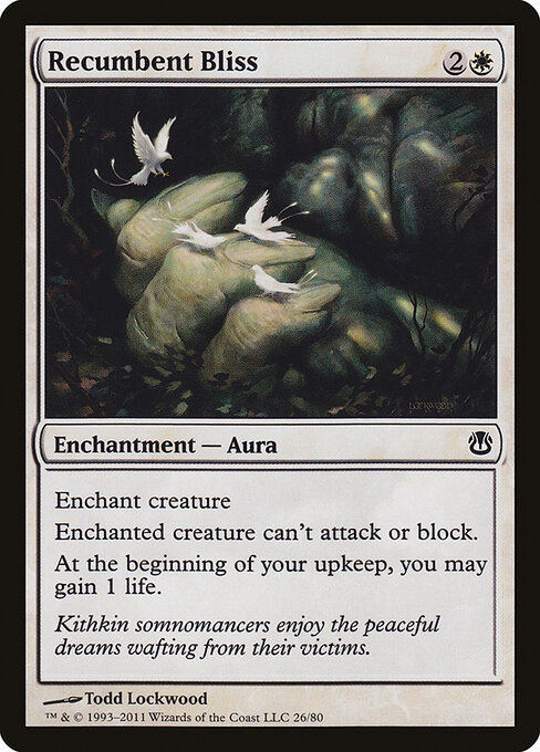 Recumbent Bliss - Duel Decks: Ajani vs. Nicol Bolas Magic card