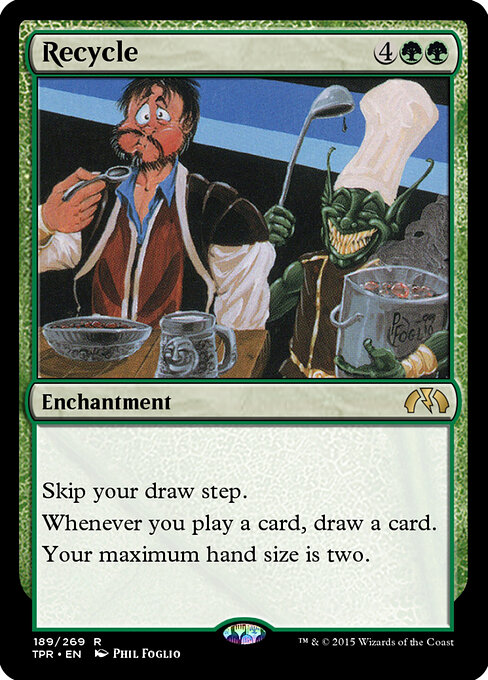 Recycle - Tempest Remastered Magic card