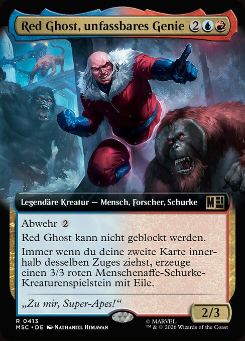 Red Ghost, Intangible Genius