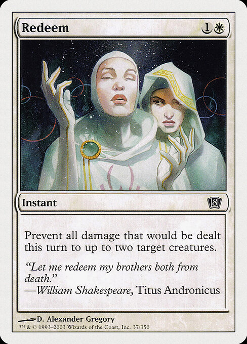 Redeem - Eighth Edition Magic card