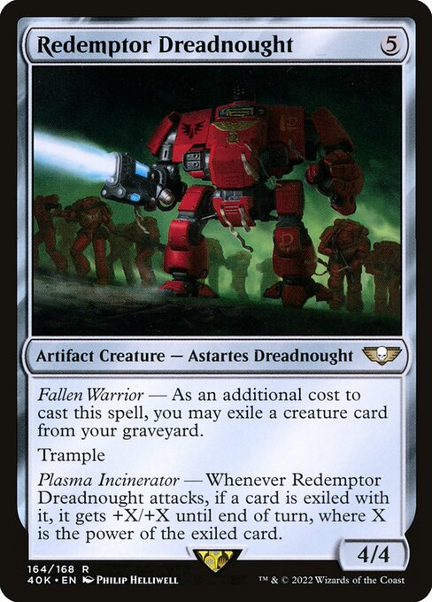 Redemptor Dreadnought - Warhammer 40,000 Commander Magic card