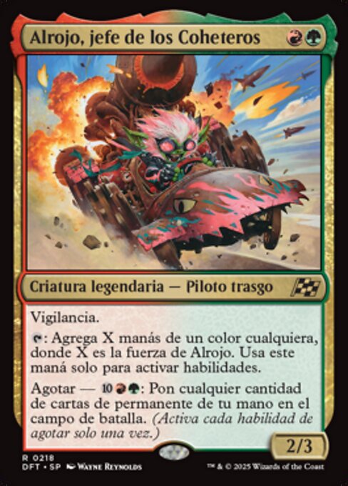 Redshift, Rocketeer Chief