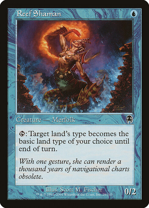 Reef Shaman - Apocalypse Magic card