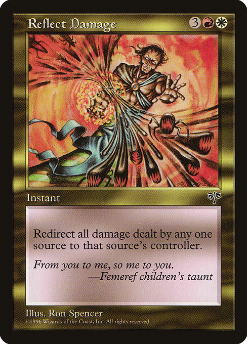 Reflect Damage - Mirage Magic card