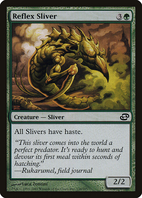 Tramutante Reattivo (Reflex Sliver) - Planar Chaos (#138) - Illustrated by Luca Zontini - Magic: The Gathering Card