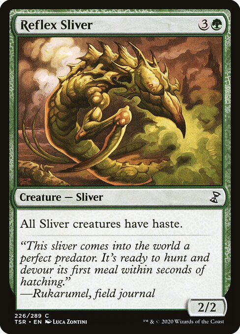 Reflex Sliver - Time Spiral Remastered Magic card