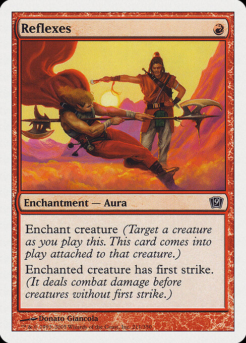 Reflexes - Ninth Edition Magic card