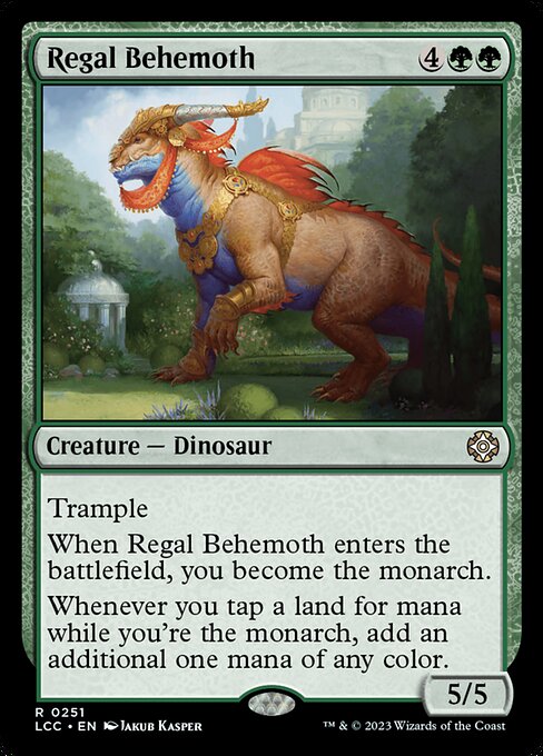 Regal Behemoth - The Lost Caverns of Ixalan Commander Magic card
