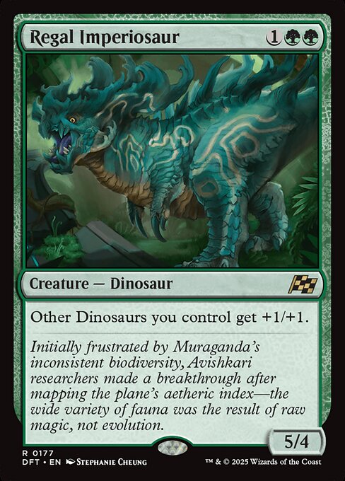 Regal Imperiosaur - Aetherdrift Magic card