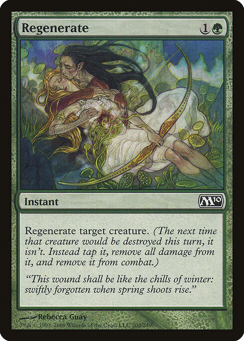 Regenerate - Magic 2010 Magic card