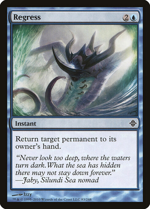 Regress - Rise of the Eldrazi Magic card