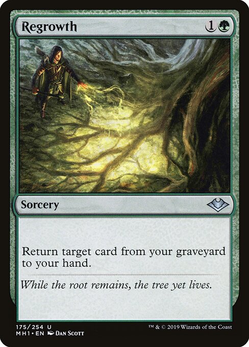 Regrowth - Modern Horizons Magic card