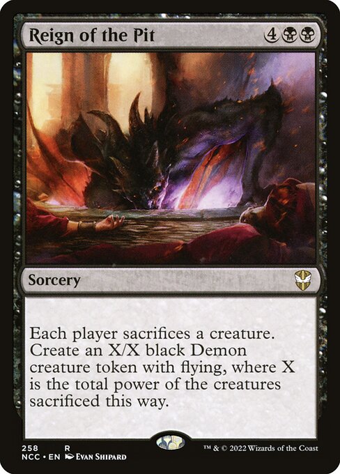 Reign of the Pit - New Capenna Commander Magic card