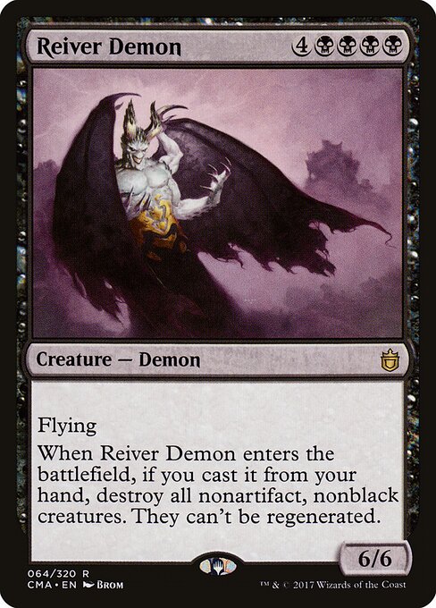 Reiver Demon - Commander Anthology Magic card