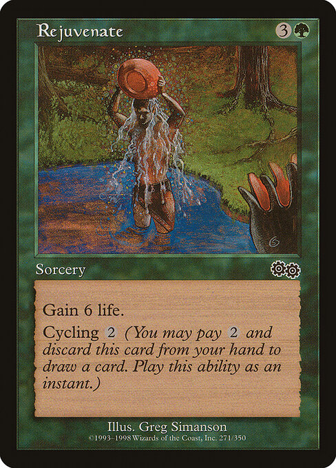 Rejuvenate - Urza's Saga Magic card