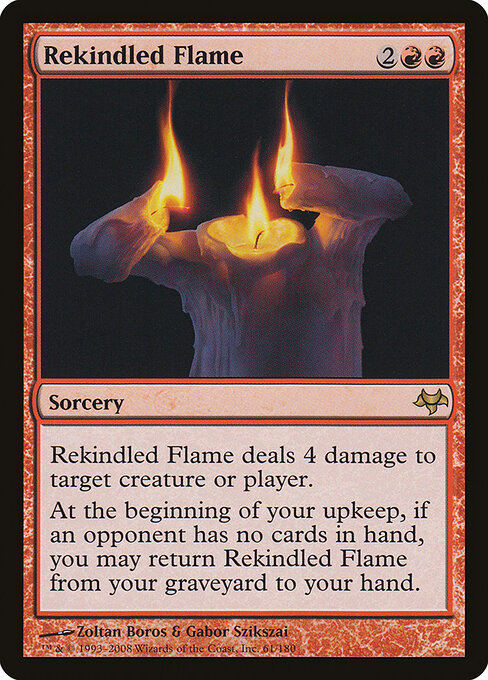 Rekindled Flame - Eventide Magic card