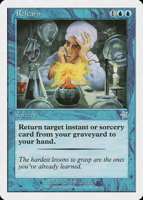 Relearn - Starter 1999 Magic card