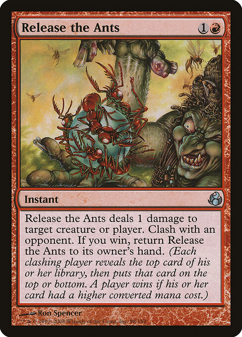 Release the Ants - Morningtide Magic card