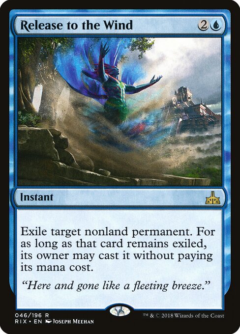 Release to the Wind - Rivals of Ixalan Magic card