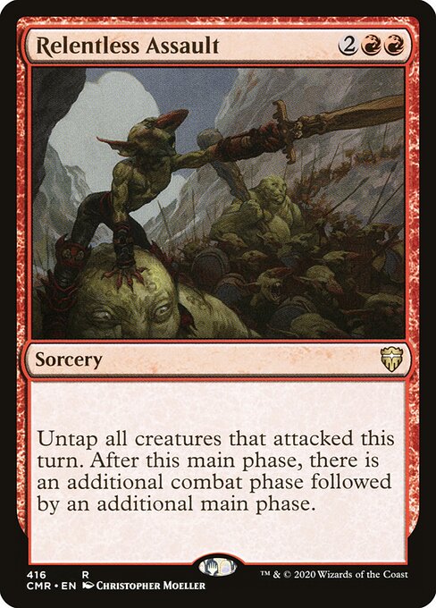 Relentless Assault - Commander Legends Magic card