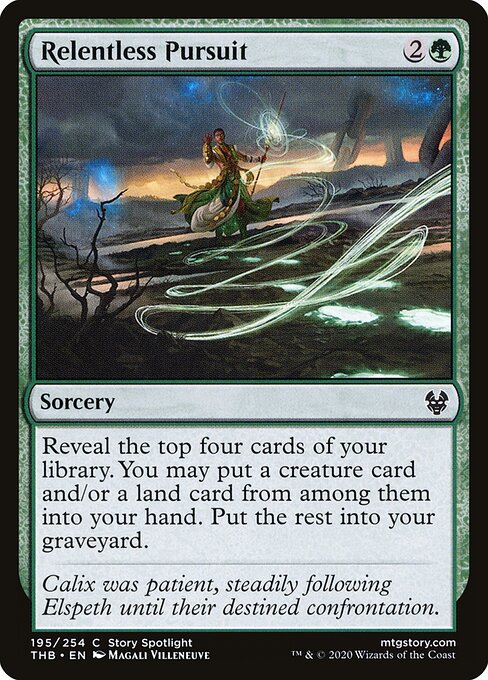 Relentless Pursuit - Theros Beyond Death Magic card