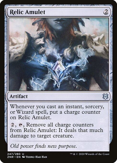 Relic Amulet - Zendikar Rising Magic card