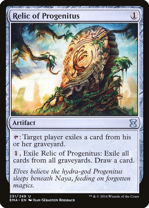 Relic of Progenitus - Eternal Masters Magic card