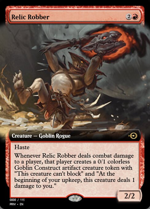 Похититель Реликвий (Relic Robber) - Zendikar Rising (#153) - Illustrated by Slawomir Maniak - Magic: The Gathering Card