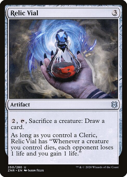 Relic Vial - Zendikar Rising Magic card